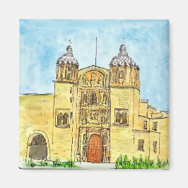 Tempel von Santo Domingo de Guzmán Magnet