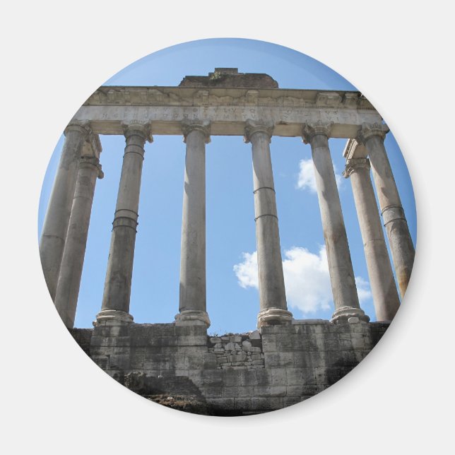 Tempel von Saturn - Anfang des 4. Jahrhunderts v.  Magnet (Vorne)