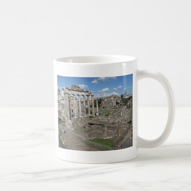Tempel von Saturn, Forum Romanum Tasse (Rechts)