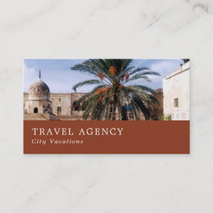 Tempelberg, Jerusalem Agent Business Card Visitenkarte