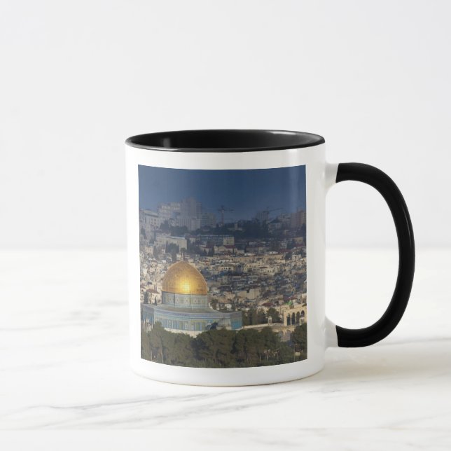 Tempelberg und Felsendom, Morgengrauen Tasse (Rechts)