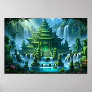 Tempelburg des geheimen Jadethrons Poster