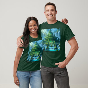 Tempelburg des geheimen Jadethrons T-Shirt