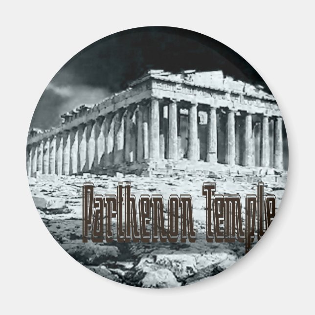 Tempelreihe Parthenon Magnet (Vorne)