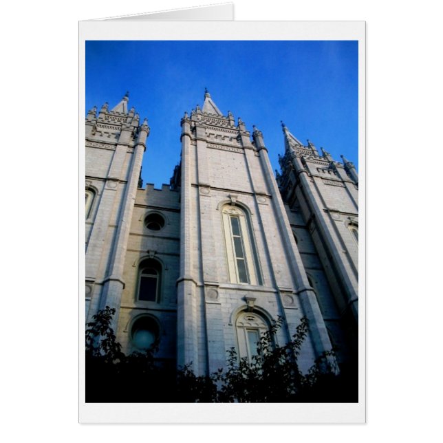 Tempelsichtkarte (Vorne)