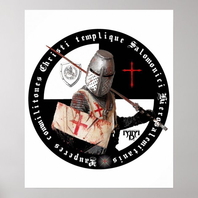 Tempelstreiter Poster (Vorne)