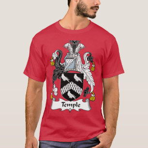 Tempelüberfall des Familienwappens T-Shirt