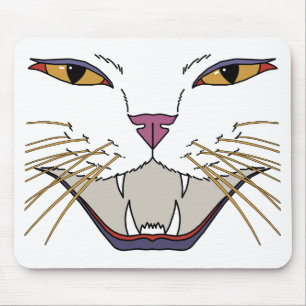 Temperamentvolle Katzenliebhaberin Mousepad