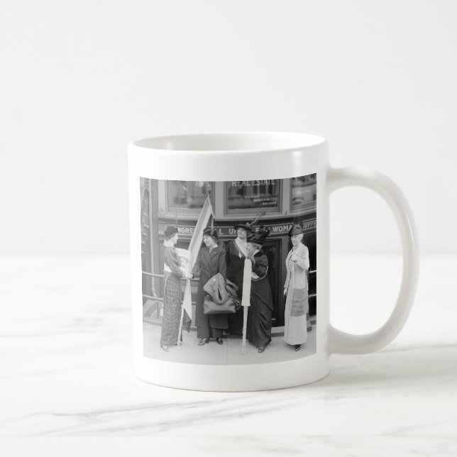 Temperamentvoller Suffragettes, 1914 Tasse (Rechts)