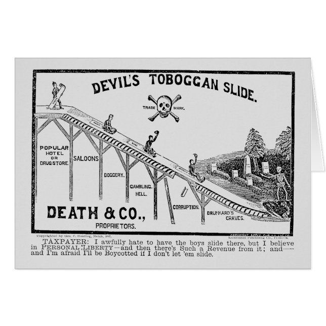 Temperance Movement, 1887 (Vorderseite (Horizontal))