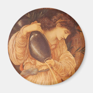Temperantia von Sir Edward Coley Burne-Jones Magnet