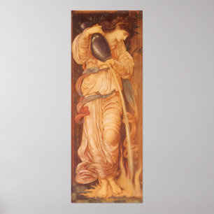 Temperantia von Sir Edward Coley Burne-Jones Poster