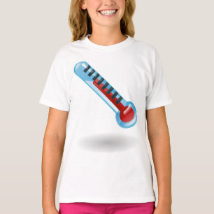 Temperatur des Thermometers T-Shirt