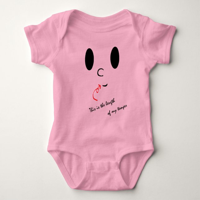 Temperbaby Baby Strampler (Vorderseite)