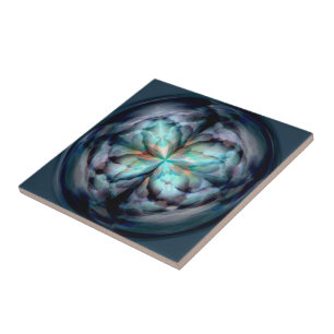 Tempest II (blau) Fliese