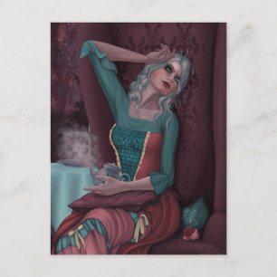 Tempest in einem Teekessel Postkarte