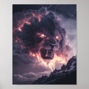 Tempest Löwenkönig Poster