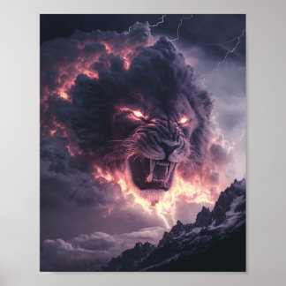 Tempest Löwenkönig Poster
