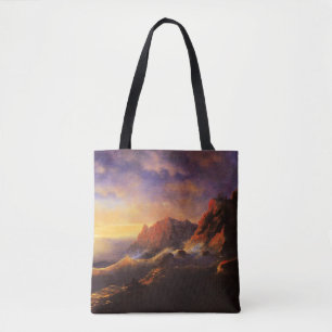 Tempest, Sonnenuntergang, schöne Kunst von Ivan Ai