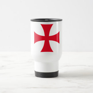 Templar Cross Crusader Travel Mug Reisebecher