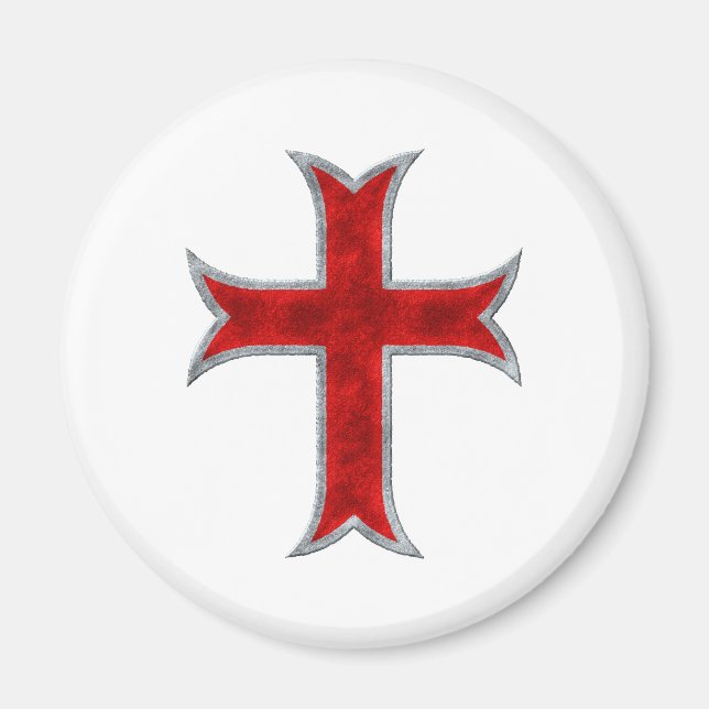 Templar Cross Magnet (Vorne)