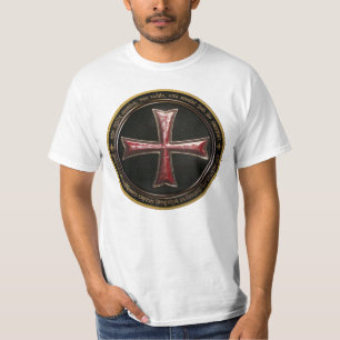 Templar Cross Non Nobis Domine T-Shirt