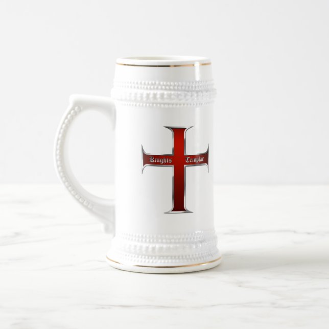 Templar Dbl Logo-Tasse Bierglas (Links)