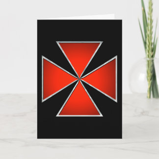 Templar Gruß-Karte Karte