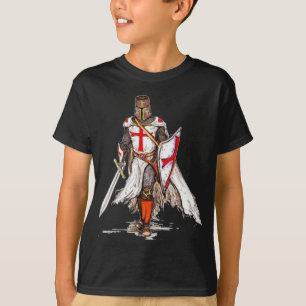 templar Kinder T-Shirt des Ritters