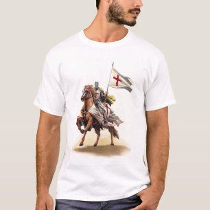 Templar Knight Crusader T - Shirt