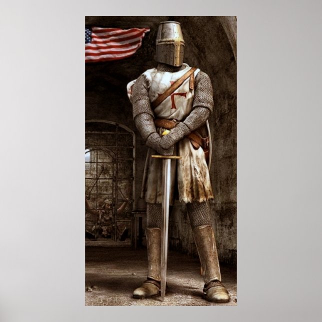 Templar Knight Poster Art (Vorne)