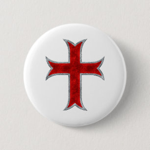 Templar Kreuz Button