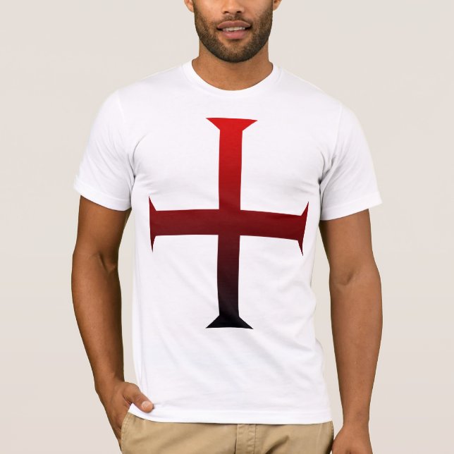 Templar Kreuz T-Shirt (Vorderseite)