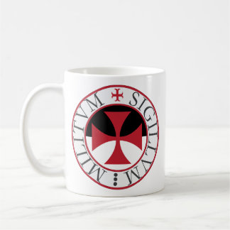 Templar Kreuz und Tempel-Siegel-Tasse Kaffeetasse