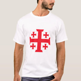 Templar-Kreuzritter Jerusalem-Kreuz Herren T-Shirt
