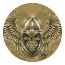 Templar Ritter Gotischer Mittelalterlicher Schädel
