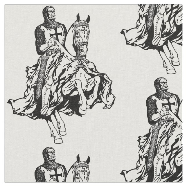 Templar Ritter Stoff (Nahaufnahme)