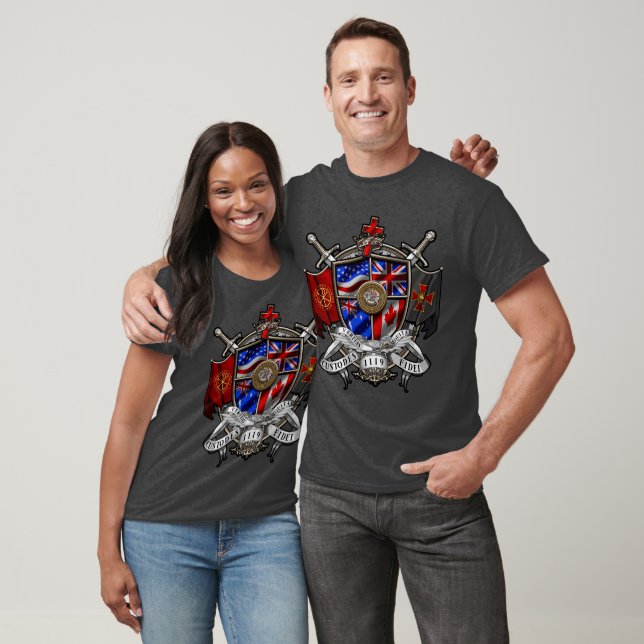 Templars International Wappen T-Shirt (Unisex)