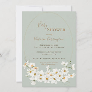 TEMPLATE Baby Dusche Einladung