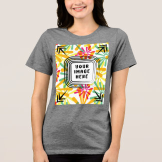 Template Bella+Leinwand Women's Tri-Mix T Shirt