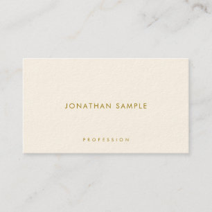 Template Business Cards Gold Text Luxus Moderne Visitenkarte