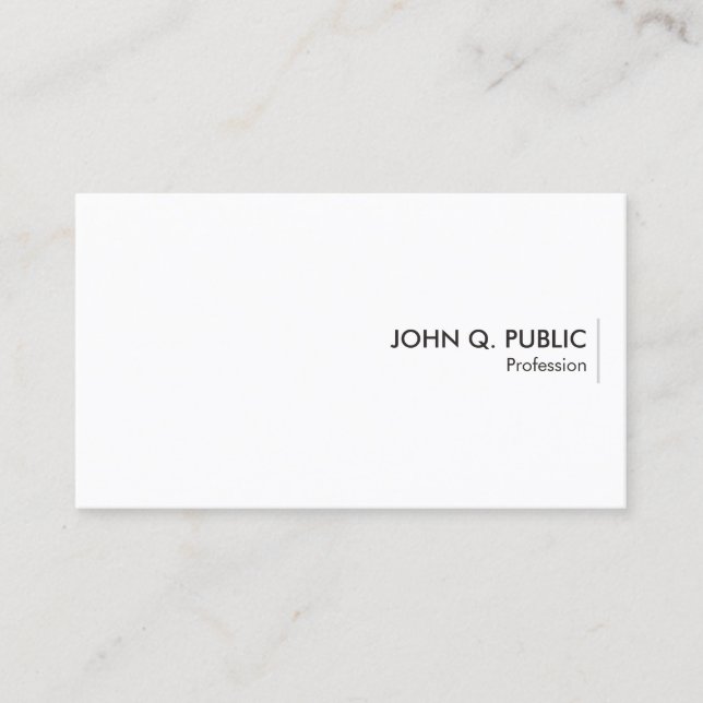 Template Business Cards Personalisiert Beruflich Visitenkarte (Vorderseite)