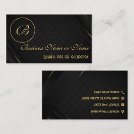 Template Custom Business Card Visitenkarte