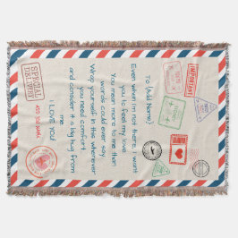 Template Custom Text Sherpa Blanket - Wir Liebe Si Decke