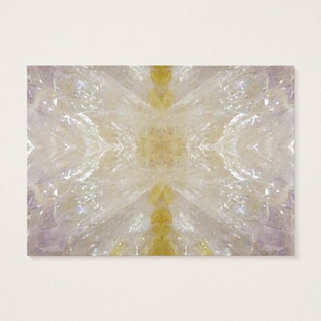 TEMPLATE DIY Crystal Stone Spark Background Print (Rückseite)