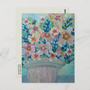 Template Fine Art Postcard Original Liebe Bouquet Postkarte