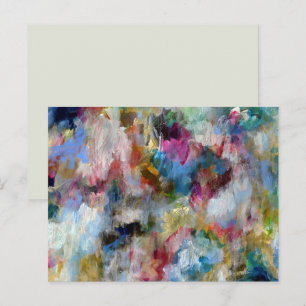 Template Fine Art Postcard Original Stormy Sky Postkarte