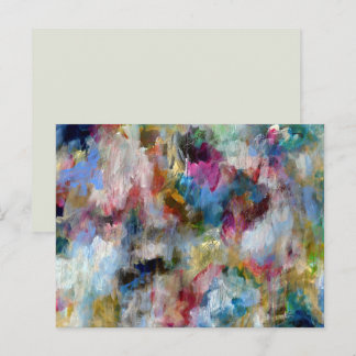 Template Fine Art Postcard Original Stormy Sky Postkarte
