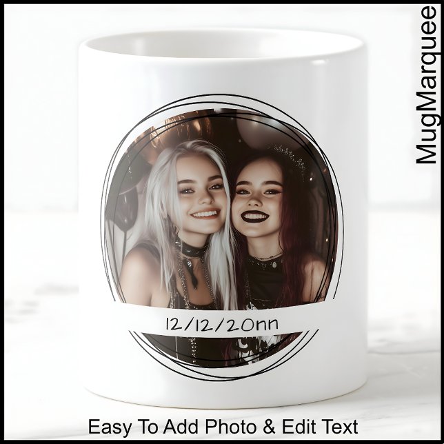 Template Foto Message Keepake Party White C00 Kaffeetasse (Von Creator hochgeladen)