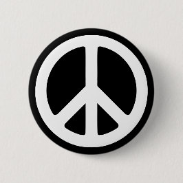 Template für das White Peace Symbol Button
